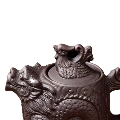 Фото: Керамический набор для чайной церемонии DragonSpirit , на 4 персоны-4 Керамический набор для чайной церемонии DragonSpirit , на 4 персоны-4